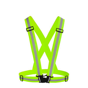 Adjustable High Reflective Safety Vest (Strap Type)