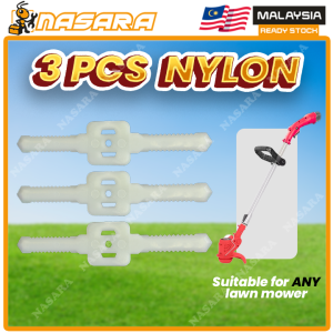 Nasara High Quality Stainless Steel Lawn Mower Trimmer Blade Grass Brush Saw Cutter Mata Mesin Rumput