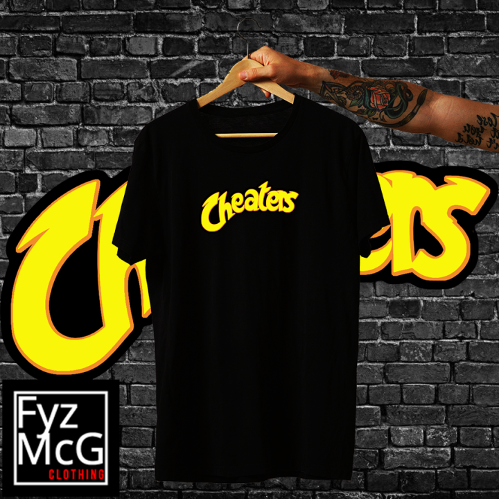 Cheaters Logo Spoof Graphic Shirt Front Print Unisex Lazada PH 85ad6268dfccc4c66cec1a92b50c9dae 720x720q80