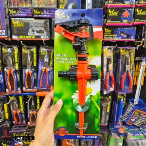 Impulse Sprinkler With 2 Way Spike Eagle Professional Tools