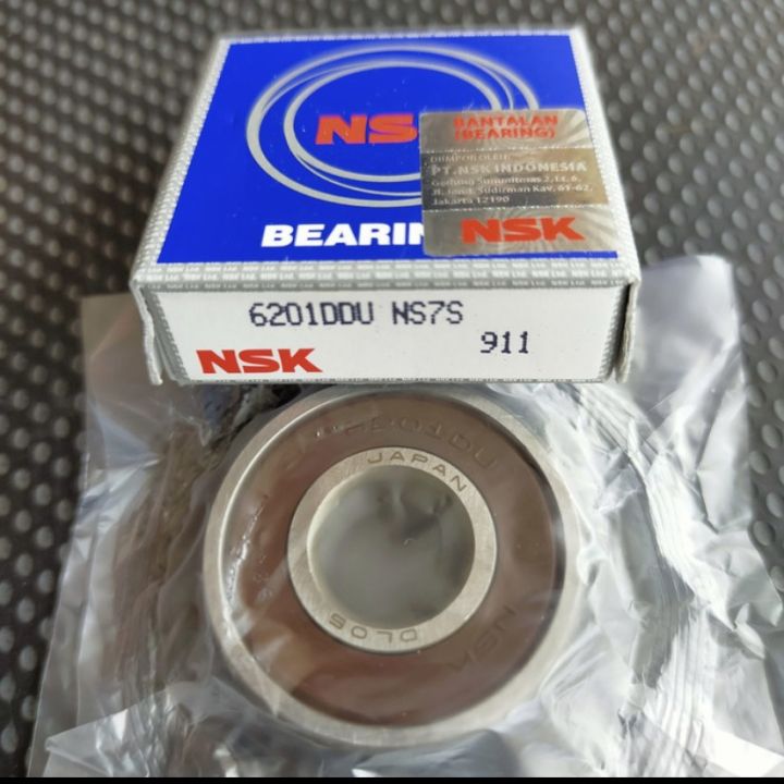 BEARING 6201 2RS NSK ASLI JAPAN 6201 DDU 6201 LLU