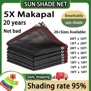 5X Makapal Sun Shade Garden Net 6x6m outdoor garden farm plant greenhouse net Car shed sunshade tent