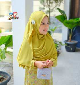 Hijab instan anak zaara M anak usia 3 4 5 tahun Bahan jersey premium Khimar instan anak Zara by Raggakids