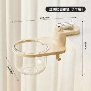 Desk Suction Cup Trash Can Swivel Office Desktop Mini Storage Box Household Cleaning Tools Dining Table Wastebasket Rotatable