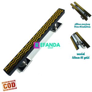 gagang tarikan pegangan pintu rumah minimalis panjang 33cm 45cm dan 60cm bahan stainless steel untuk pintu depan dan kamar