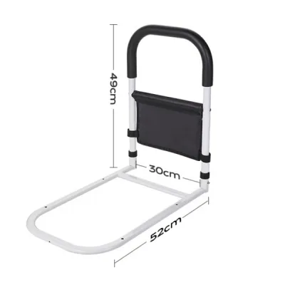 SG READY STOCK Bedside Guard Rail Bedside Handrail Anti-Fall Safety Handrail Bed Guard Storage Pouch Elderly Pregnant Patients Disabled