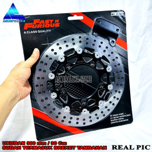 Disc Piringan Cakram Depan Yamaha Mx King Lebar Jumbo 150 300mm 30Cm Plus Breket