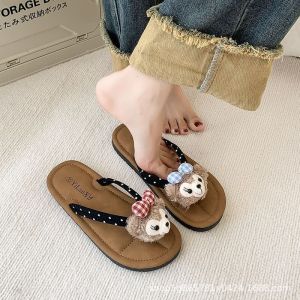 New Versatile Flip-Flops For Women Summer Outdoor Wear Classic WomenS Beach Sandals Simple Flat Sandals For Women