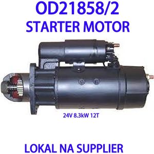OD21858/2 CV65431 STARTER MOTOR [24V 8.3kW 12T] [LIMITED LOCAL STOCK. PLEASE INQUIRE 1ST. LOCAL SUPPLIER WARRANTY]] FOR PERKINS 2006TAG GENUINE/ORIGINAL ENGINE PARTS