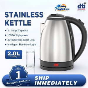 2L 1500W HIONE Electric Kettle Stainless Steel Water Kettle High quality Electric Heater Convenient