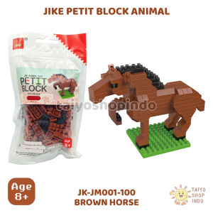 TAIYO Mainan Bricks Jike Petit Mini Block Building Nano Blok 3D Puzzle Bricks Animal Hewan Binatang