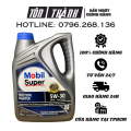 [HÀNG CHÍNH HÃNG] Dầu Nhớt Mobil Super 5W-30 API SP (4 Lít). 