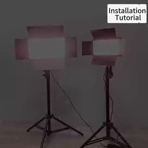 DSLR Camera PRO LED Fill Light U600+ U800+ For Indoor & Outdoor Dual Use Lighting With Tripod Stand