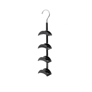 360 Degree Rotating Hooks Closets Organizers Hanger For Handbags Backpacks Accessories 4 Hooks 22LBS Capacity Durable Plastic Storage Solution