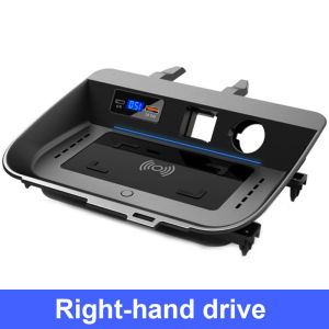 For Toyota RAV4 Accessories Qi Car Wireless Charger Fast Cell Phone Charging Plate Adapter Interior Modification Auto Parts 2020-2023