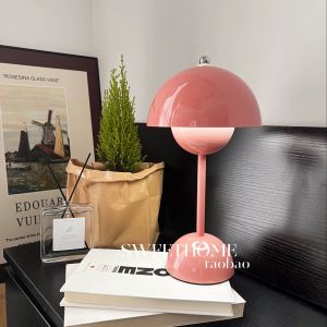 Eyre Lampu Meja Lampu Pod Lampu Kamar Tidur Lampu Samping Tempat Tidur Dekorasi Pengiring Pernikahan Lampu Jamur Suasana Terang Panjangcorative
