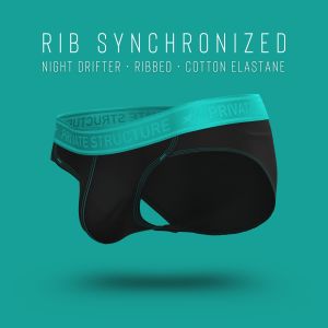 Private Structure Men Underwear Night Drifter Brief | Seluar Dalam Lelaki - Spring Black 4805