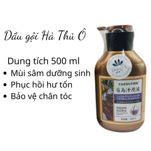 [HẾT GẦU VẪN SIÊU MƯỢT] Dầu gội gừng Cuzin chống gầu giảm rụng tóc mềm mượt tóc 500ml