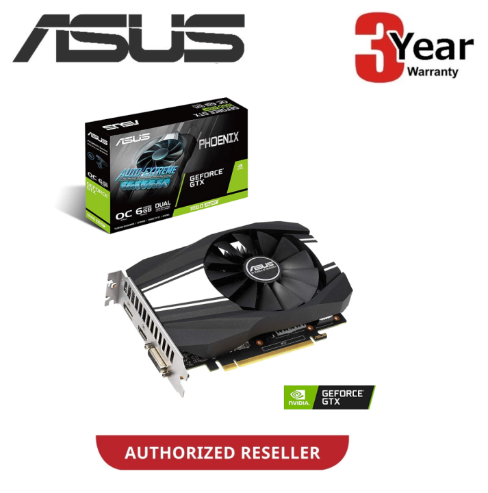 ASUS PH-GTX1660S-O6G Graphics Card Asus Nvidia Gtx 1660 ASUS