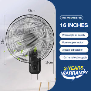 【Buy 1 Take 1】Electric fan 16 inch wall fan portable stand fan with remote clip fan desk fan rechargeable electricfan stand fan electric fan sale electric fan mini portable