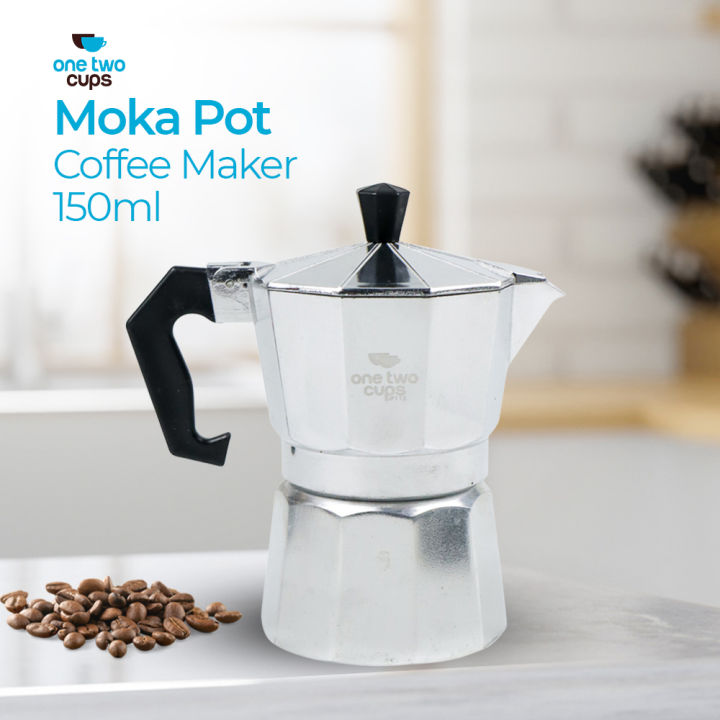 Bisa COD Espresso Coffee Maker Moka Pot Teko Kopi 150ml Cups