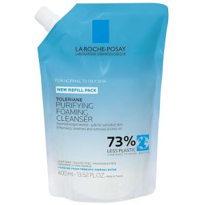 [Reday stock]La Roche-Posay Toleriane  Purifying Foaming Cleanser  Nicotinamide + Ceramide + Prebiotic Hot Water  Oil-Free Facial Cleanser  Suitable for oily skin  Pore Cleanser for Sensitive Skin  Does not contain soap