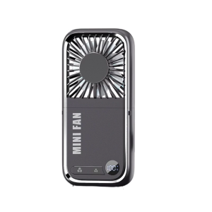 Portable Handheld Fan 5 Speed Mini Cooling Desk Fan Quiet Handheld Fan with Digital Display USB C Rechargeable Table Fan