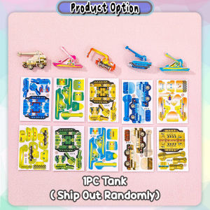 [Choo Choo Toy] 3D Mini Puzzle DIY 3D Puzzles Early Education Toy Birthday Party Gift Mainan Murah 卡通立体拼图 - BT423