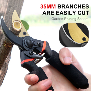 SK5 Garden Pruning Shears High Carbon Steel Pruner Tree Trimmer Sharp Branch Shears Cutter Plant Scissors Garden Tools