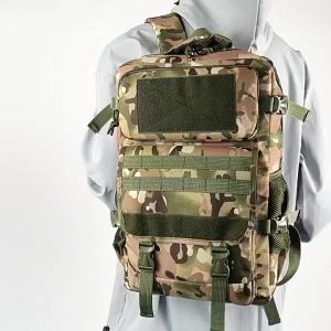 Cặp đeo vai quân đội dung tích lớn Ba lô rằn ri ngoài trời đa năng túi du lịch leo núi