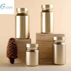 [COD] GUAN ขวดบรรจุภัณฑ์แบบเม็ดสำหรับบรรจุยาเม็ดขวดพลาสติกขวดแคปซูลพร้อมฝาปิดสำหรับเม็ดลูกอมอาหาร