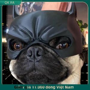 QK FA ✨ Con chó BAT mát người đàn ông mặt nạ con chó Avenger mặt nạ dễ thương BAT mặt nạ siêu anh hùng đồ chơi Halloween trang phục cho chó Pet Nguồn cung cấp