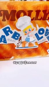 POPMART MOLLY CARB LOVER Series Figures pop mart molly blind collection action figure decorative gift