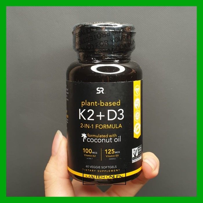 Sports Research D3 + K2, 160 Veggie Softgels