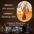 Saffron Hair Blackening Spray Black Ganoderma Lucidum Polygonum Multiflorum Original Herbal Extracts Hair Serum Promotes Hair Growth Covers Gray Hair Hair Conditioner Scalp Care Oil Control Anti-Hair Loss Portable Leave-in Spray Saffron Essence Spray. 