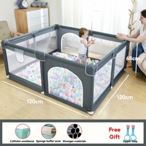 Baby Playpen Children Pagar  Fence Activity Center Game Sturdy Guard Pagar Baby 嬰兒圍欄