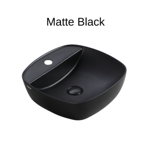 Rubine SQ 42M Countertop Square Ceramic Basin