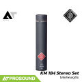 Neumann KM 184 Stereo Set ไมโครโฟนคอนเดนเซอร์ รับเสียงแบบ Omnidirectional สำหรับสตูดิโอ AT Prosound. 