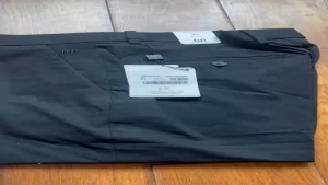 Quần âu Nam Insidemen ITR02303 slimfit đen tuyền