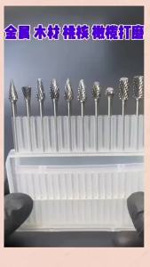 Carbide Rotary File Metal Grinding Drill Bit Acd Electric Grinding and Polishing Tool Reaming Cutter Tungsten Steel Grinding Head Bor Pengisar Logam Berputar Karbida Acd Pengisar Ele...