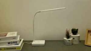 USB Rechargeable Office LED Folding Desk Lamp Eye Protection 3 Mode Adjustable Desk Lamp Reading LED Light 3 Colors