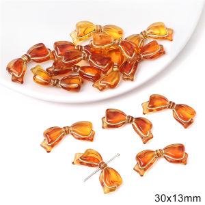 10-50ชิ้นอะคริลิคสไตล์บาร็อควินเทจลูกปัดเสน่ห์แฟชั่นประณีตผีเสื้อใบไม้รูปหัวใจดอกไม้ลูกปัดสำหรับสร้อยคอสร้อยข้อมือทำเครื่องประดับ DIY