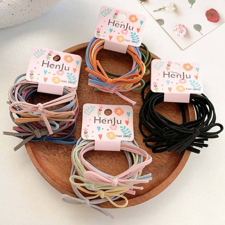 Hair Rope Girl Hair Ring Head Rope Korean Version Cute Net Red Simple 