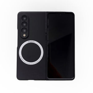 Magnetic Wireless Charging Case for Samsung Galaxy Z Fold 3 4 5G Slim Skin Feeling Silicone Phone Cover for Galaxy Z Fold3 Fold4