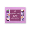3 PCS Bendurya Mangosteen Soap infused with Virgin Coconut Oil (100g). 