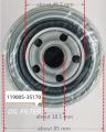 Lọc nhớt động cơ máy gặt, máy cày YANMAR Chính hãng,  129150-35170,  119005-35170, SO 1808. 