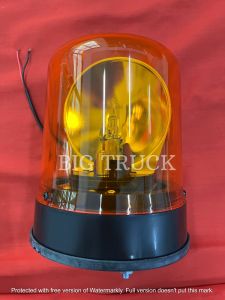 Britax Type Halogen Rotating Beacon Light Lamp (12V-24V) | Amber Beacon Rotating Light | Lampu Amber Beacon Berputar
