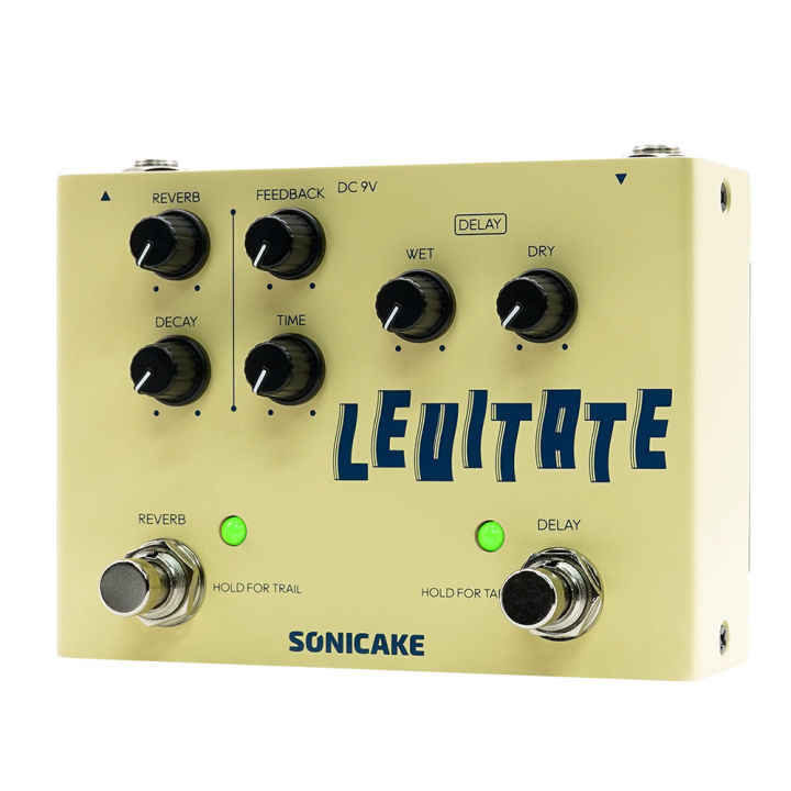 SONICAKE Delay Reverb 2 in 1 Guitar Effects Pedal Digital Levitate | Lazada
