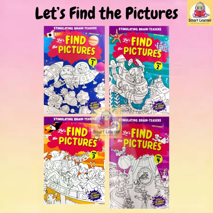 [SB] Let’s Find the Pictures — Stimulating Brain Teasers Lazada