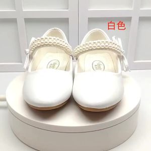 Girls White Mary Janes Shoes Flats From 3 To 12 Years Formal Dresses Girl Child Shoe Mori Girls Flat Heel Princess Shoes Party2026